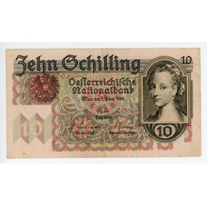 Austria 10 Schilling 1946