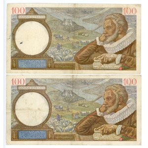 France 2 x 100 Francs 1939