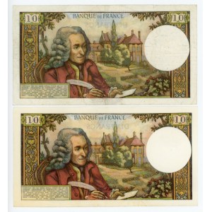 France 2 x 10 Francs 1970