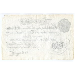 Great Britain Bank of England, Manchester 10 Pounds 1936 Operation Bernhard Counterfeit