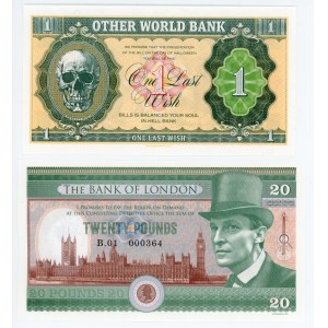 Great Britain Lot of 3 Banknotes 2016 - 2017