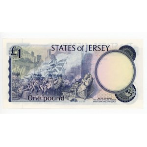 Jersey 1 Pound 1983 - 1988 (ND)