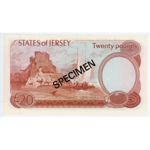 Jersey 20 Pounds 1976 - 1988 (ND) Specimen