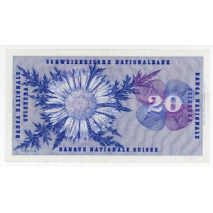 Switzerland 20 Francs 1976