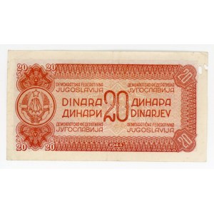 Yugoslavia 20 Dinara 1944