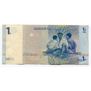 Congo Democratic Republic 1 Francs 1997 (1998)