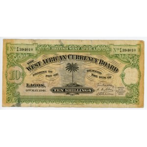British West Africa 10 Shillings 1941