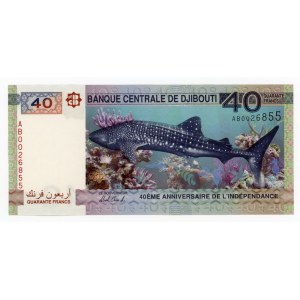 Djibouti 40 Francs 2017 (ND) Commerative Issue