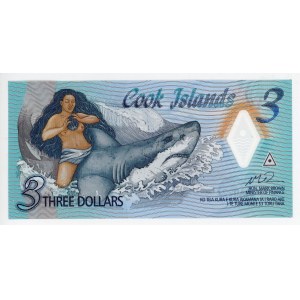 Cook Islands 3 Dollars 2021