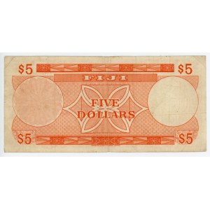 Fiji 5 Dollars 1974 (ND)