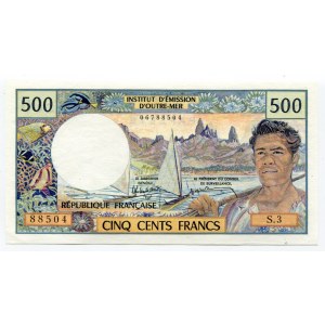 French Polynesia 500 Francs 1985 (ND)