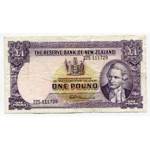 New Zealand 1 Pound 1956 - 1960 (ND)