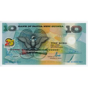 Papua New Guinea 10 Kina 2000