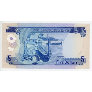 Solomon Islands 5 Dollars 1977 (ND)