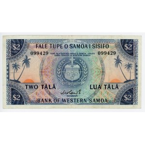 Western Samoa 2 Tala 1967 (ND)