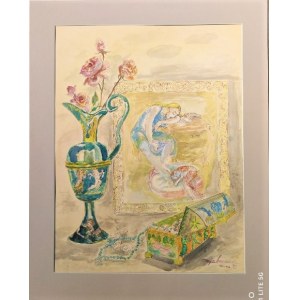 Maja Berezowska(1898-1978),Still life ,1972