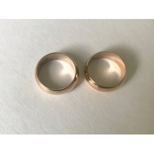 Dva prstene vyrobené v ZSSR