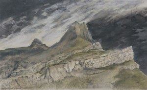 Jan Lebenstein, VUE DES DIABLERETS, 1982