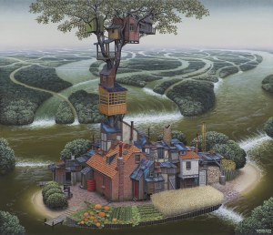 Jacek Yerka, WODNY ŚWIAT, 2022