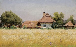 Jan Stanisławski, CHATA NA UKRAINIE, 1885-1890