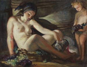 Wojciech Weiss, WINOBRANIE. BACHANALIA, 1937