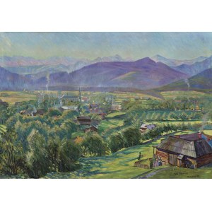 Maks Haneman, VIEW OF ZAKOPANE, 1923