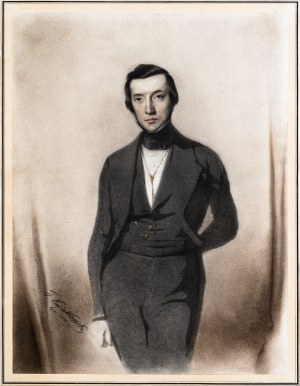 Teofil KWIATKOWSKI (1809-1891), Portret mężczyzny, 1841
