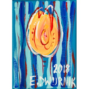 Edward DWURNIK (1943-2018), Tulipan [pomarańczowy], 2018