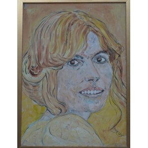 Art naif artist, Girl