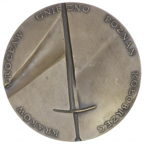Medal serii królewskiej, Bolesław Chrobry, brąz 70mm