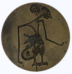 Medal, Muzeum Azji i Pacyfiku w Warszawie, sygnowany, 70mm