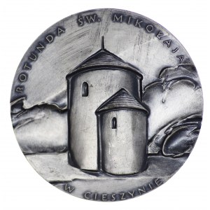 Medal serii królewskiej, Bolesław II Śmiały, posrebrzany 70mm