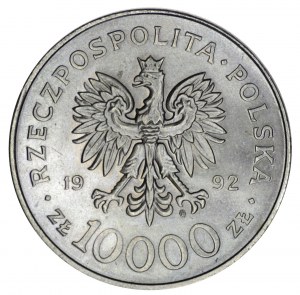 10000 złotych 1992 - Władysław Warneńczyk