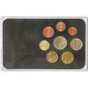 Austria, zestaw monet Euro - różne lata