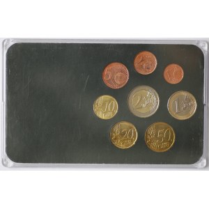 Słowenia, zestaw monet Euro - różne lata