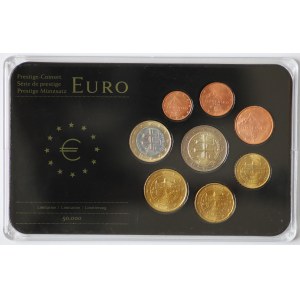 Słowacja, zestaw monet Euro - różne lata
