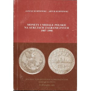 Monety i medale Polskie na aukcjach zagranicznych 1987-1990 i 1991-1994