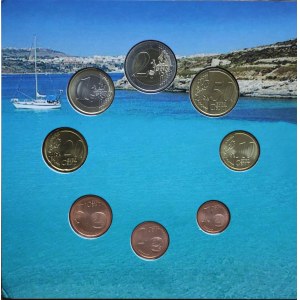Malta, zetaw monet Euro - 2008