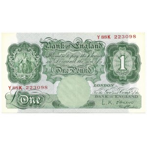 1 Pound 1929-1934, ładnie zachowany