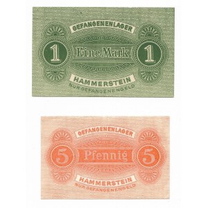 Czarne (Hammerstein) 2 sztuki, 1 marka i 5 fenigów