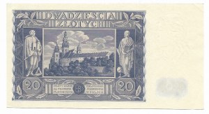 20 złotych 1936, seria AK