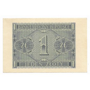 1 złoty 1.03.1940, seria A