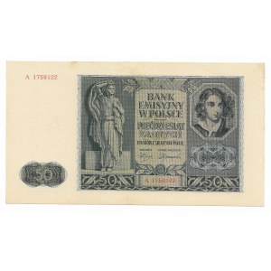 50 złotych, 1.08.1941, seria A