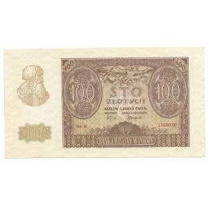 100 złotych 1.03.1940, seria E