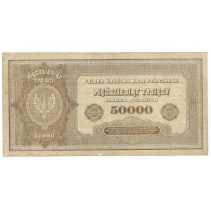 50.000 marek 1923, seria W