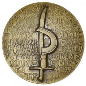 Medal Muzuem Przypkowski Jędrzejów 1972