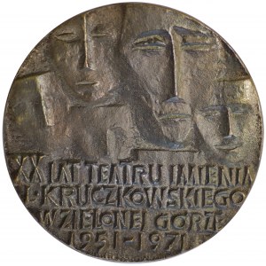 Medal XX Lat Teatru im. L. Kruczkowskiego , Towarzystwo Przyjaciół Zielonej Góry