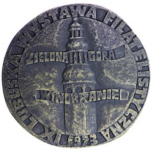 Medal Lubuska Wystawa Filatelistyczna 1973r.