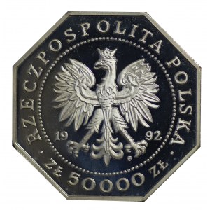 50.000 złotych 1992, Warszawa, 200 lat orderu Virtuti Militari