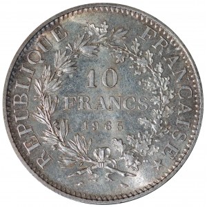 Francja, 10 franków 1965, Paryż,